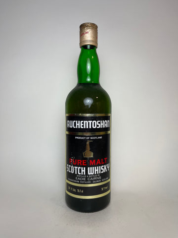 Eadie Cairns' Auchentoshan Pure Malt Scotch Whisky - 1970s (40%, 75cl)