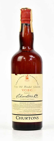 Churton's V.O.B.G. Very Old Blended Glenlivet - 1950s (ABV Not Stated, 75cl)