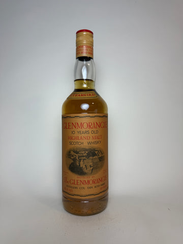 Glenmorangie 10 Year Old Single Highland Malt Scotch Whisky - 1970s (40%, 75.7cl)
