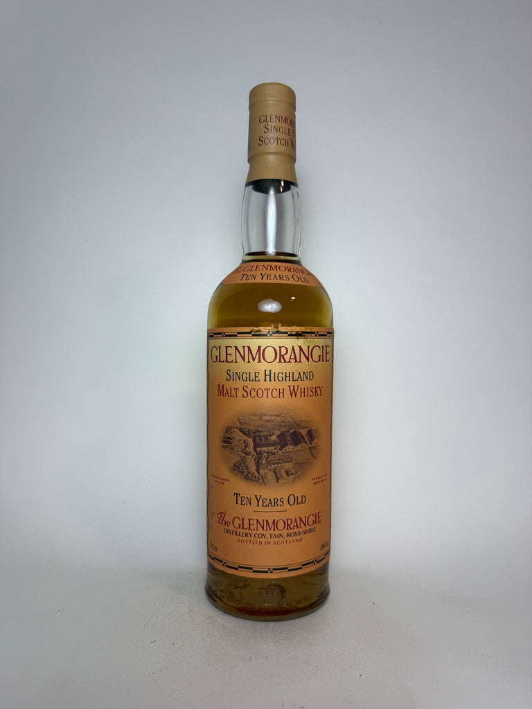 Glenmorangie 10YO Highland Single Malt Scotch Whisky - 1990s (40%, 70cl)