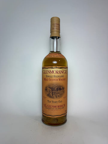 Glenmorangie 10YO Highland Single Malt Scotch Whisky - 1990s (40%, 70cl)