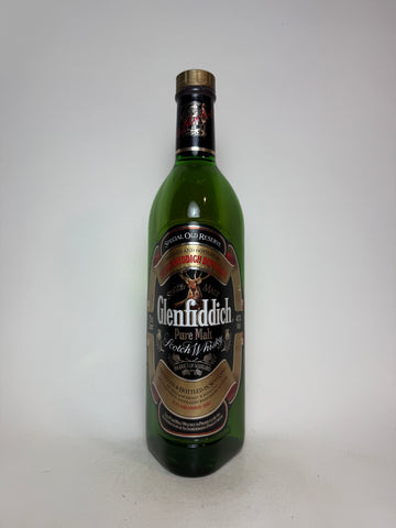 Glenfiddich Special Old Reserve Pure Malt Scotch Whisky - 1990s (40%, 75cl)