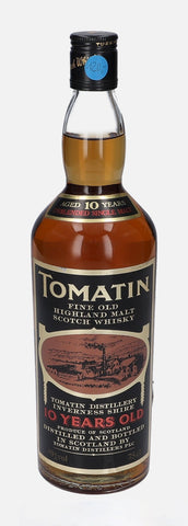 Tomatin 10YO Highland Malt Scotch Whisky - Distilled 1973 / Bottled 1983 (40%, 75cl)