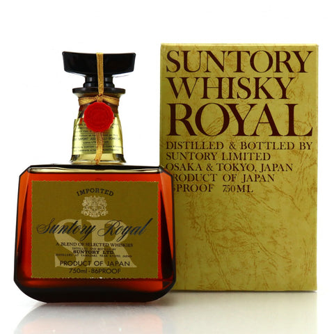Suntory Royal Blended Japanese Whisky - 1970s (43%, 75cl)