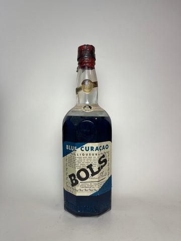 Erwin Lucas Bols Blue Curaçao - 1950s (34%, 75cl)