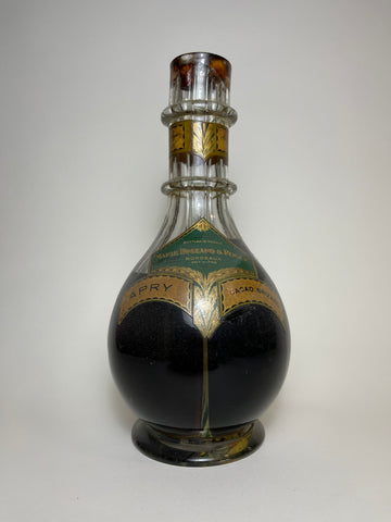 Marie Brizard & Roger Four Compartment Liqueur Bottle (Anisette - Crème de Menthe - Apry - Cacao Brizard) - 1950s, (Various ABV, 94.6cl)