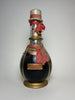 Garnier Four Compartment Liqueur Bottle (Abricotine - d'Or - Crème de Menthe - Triple Sec),	1940s (Various ABV, 94.6cl)