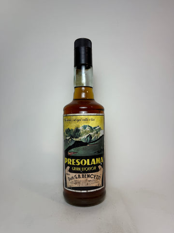 G.B. Bencetti Presolana Gran Liquor - 1960s (39%, 75cl)