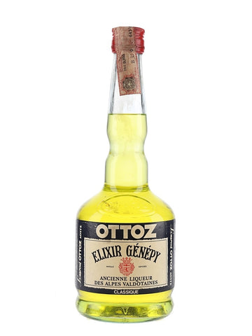 Laurent Ottoz Elixir Génépy des Alpes Valdotaines - 1970s (36%, 70cl)