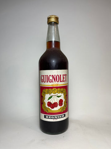 Regnier Guignolet Cherry Liqueur - 1960s (15%, 100cl)