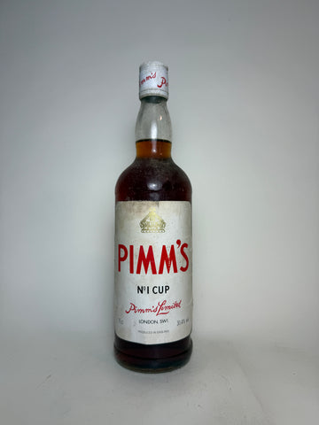 Pimm's No. 1 (Gin) Cup - 1980s (31.4%, 75cl)