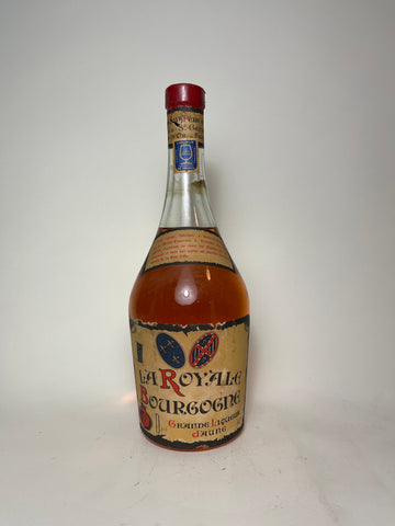 Vedrenne La Royale Bourgogne Grande Liqueur Jaune - 1950s (40, 75cl)