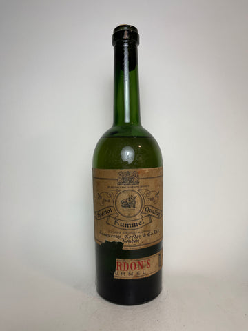 Tanqueray, Gordon & Co.'s Kummel - 1936-52 (No ABV or Volume Stated)