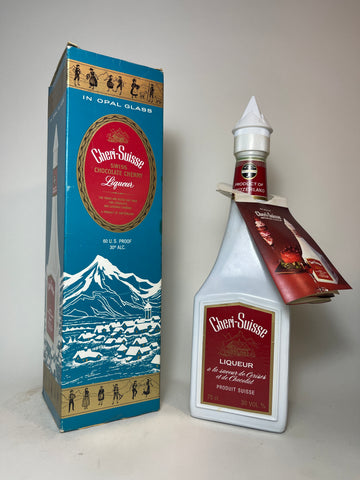 Cheri-Suisse Swiss Chocolate-Cherry Liqueur - 1970s (30%, 75cl)