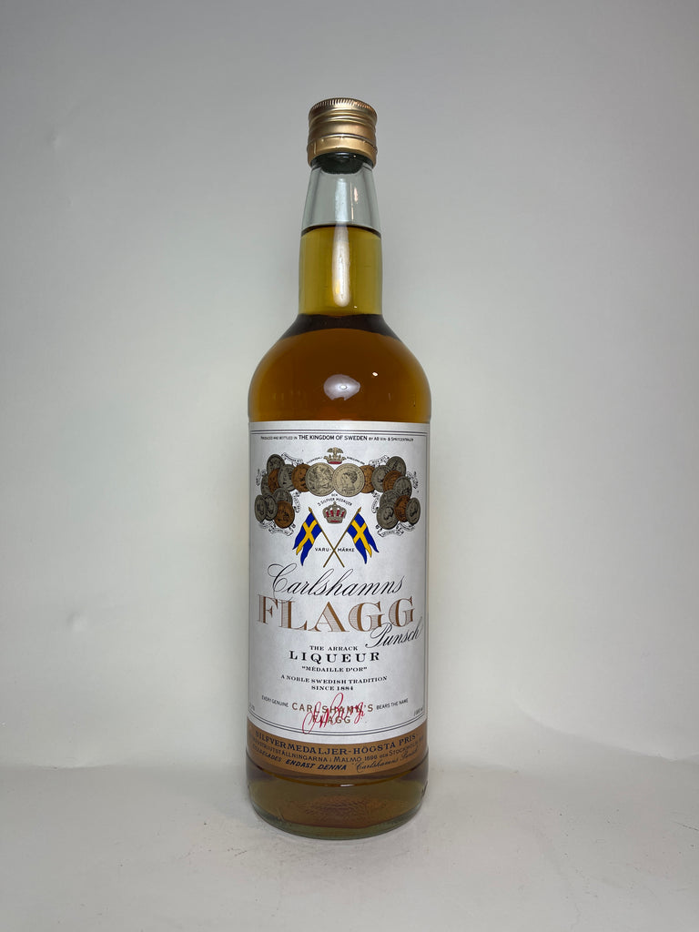Carlshamns Flagg Swedish Punsch - 1980s (21.5%, 100cl)