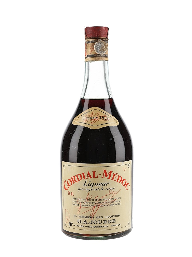 G.A. Jourde Cordial Médoc - 1949-59 (40%, 75cl)