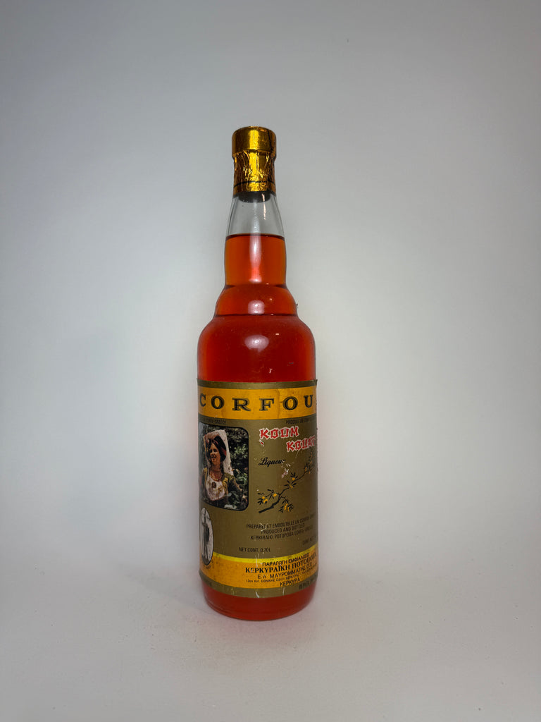 Corfou Koum Kquat Liqueur - 1970s (ABV Not Stated, 70cl)