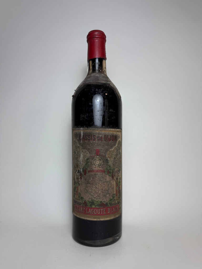 Lejay-Lagoute Crème de Cassis de Dijon - late 1940s / early 1950s (ABV Not Stated, 100cl)