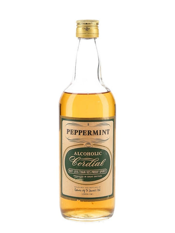 Grant's of St. James's Alcoholic Peppermint Cordial - 1970s (10%, 75cl)