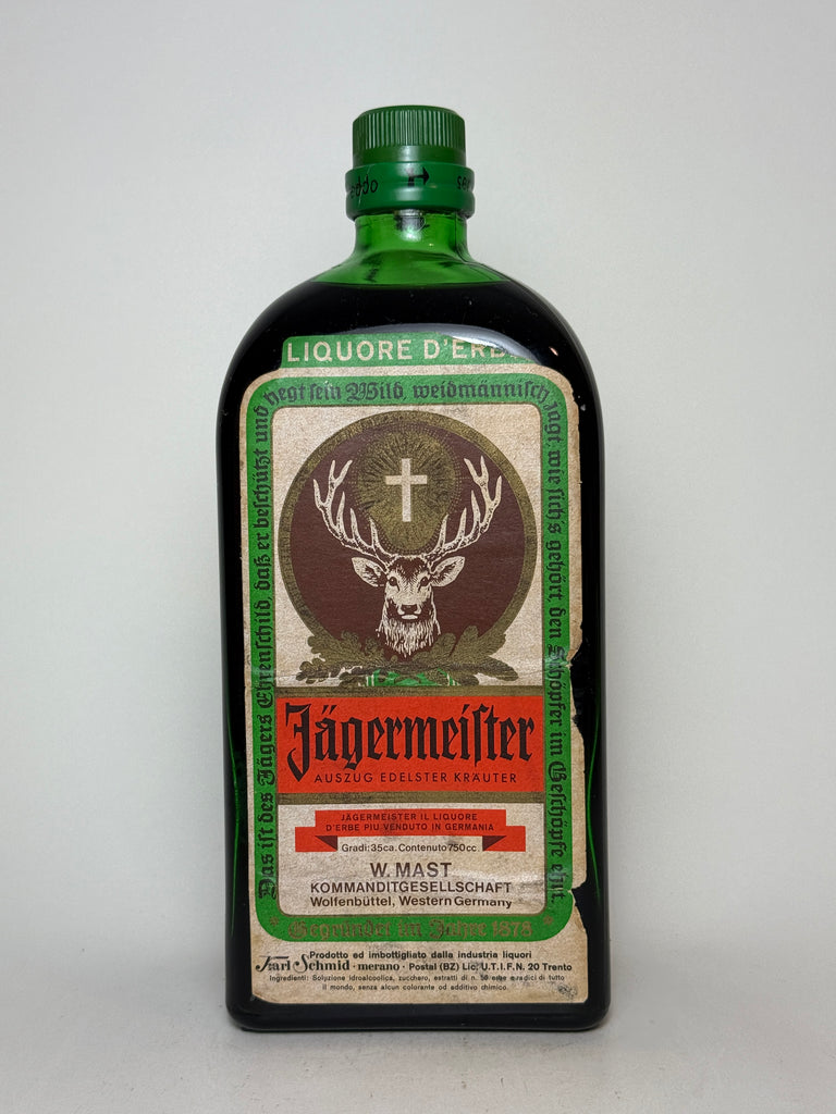 Jägermeister - 1960s (35%, 75cl)