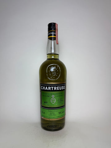 Chartreuse, Green, Voiron - Dated 912 (1996) (55%, 70cl)