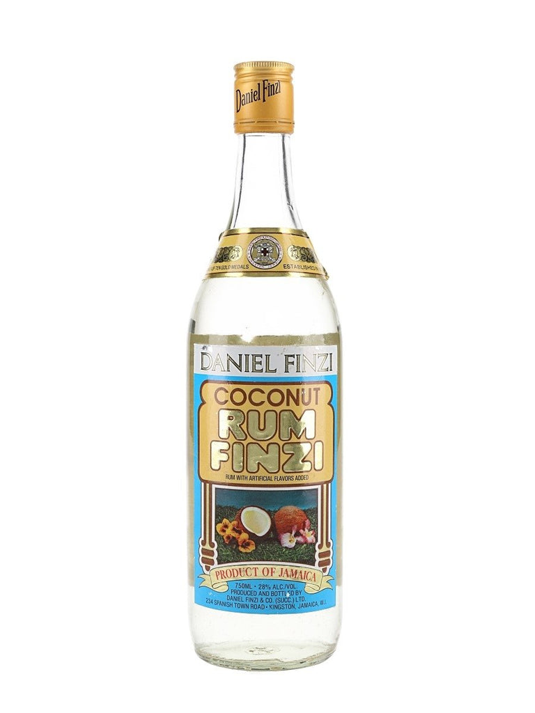 Daniel Finzi Coconut Rum Finzi - 1980s (28%, 75cl)