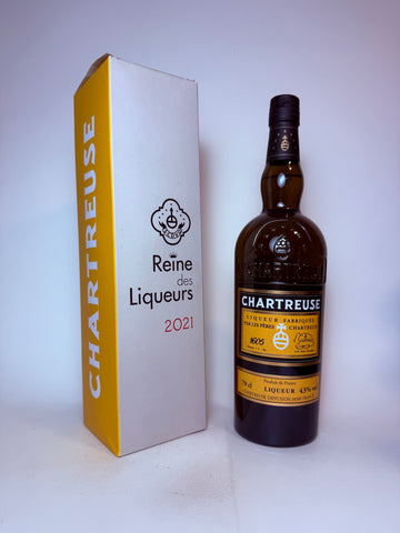 Chartreuse, Yellow, Voiron, Reine des Liqueurs - 2021 Release (43%, 70cl)