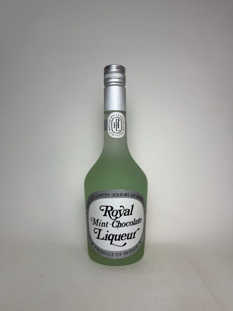 Peter Hallgarten Royal Mint-Chocolate Liqueur - 1980s (28.5%, 48cl)