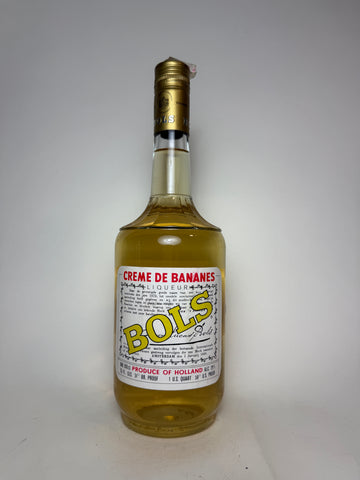 Bols Crème de Bananes - 1970s (29%, 100cl)