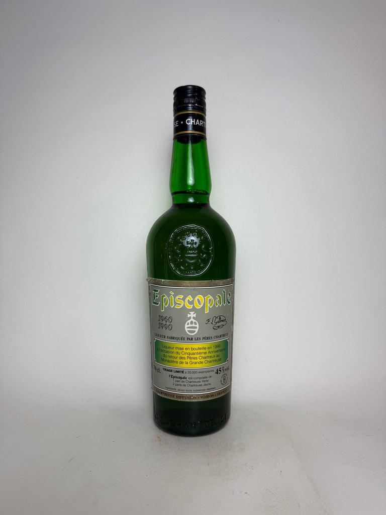 Chartreuse, Episcopale, Voiron - Bottled 1990 (45%, 70cl)