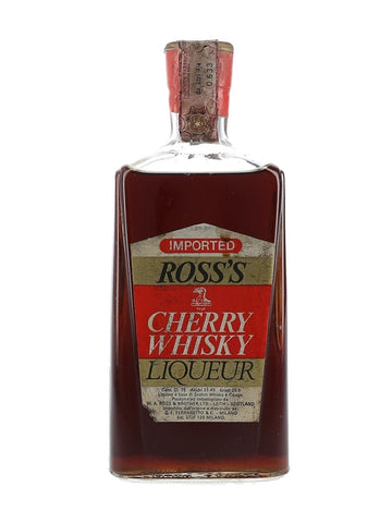 W. A. Ross's Cherry Whisky Liqueur - 1970s (28.6%, 75cl)