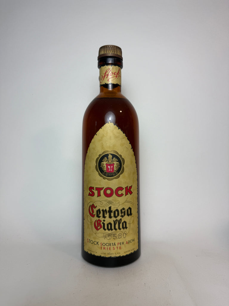 Stock Certosa Gialla - 1949-59 (40%, 75cl)