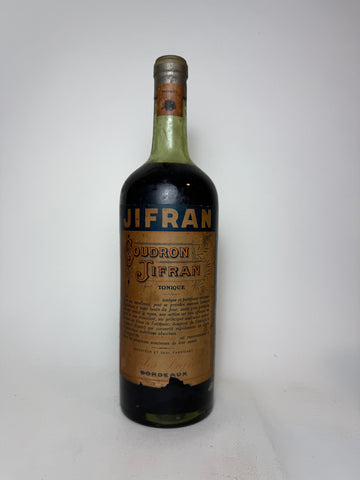 Jules Franc's Goudron Jifran Liqueur - 1940s (ABV Not Stated, 100cl)