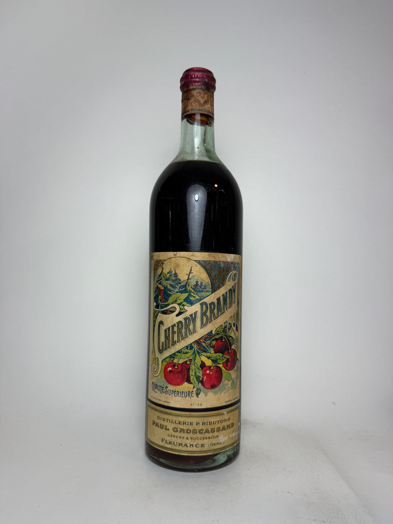 P. Rieutord Cherry Brandy - 1930s (ABV Not stated, 100cl)