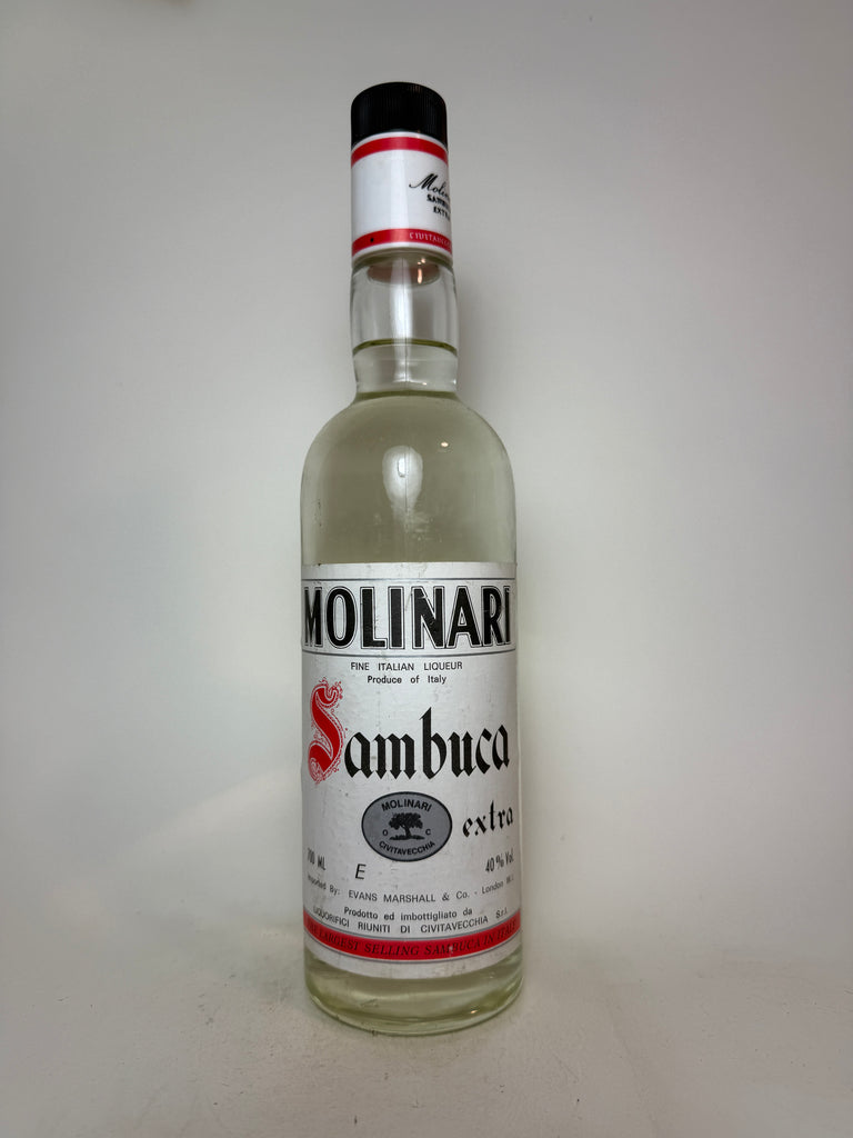 Molinari Sambuca Extra - 1970s (40%, 70cl)