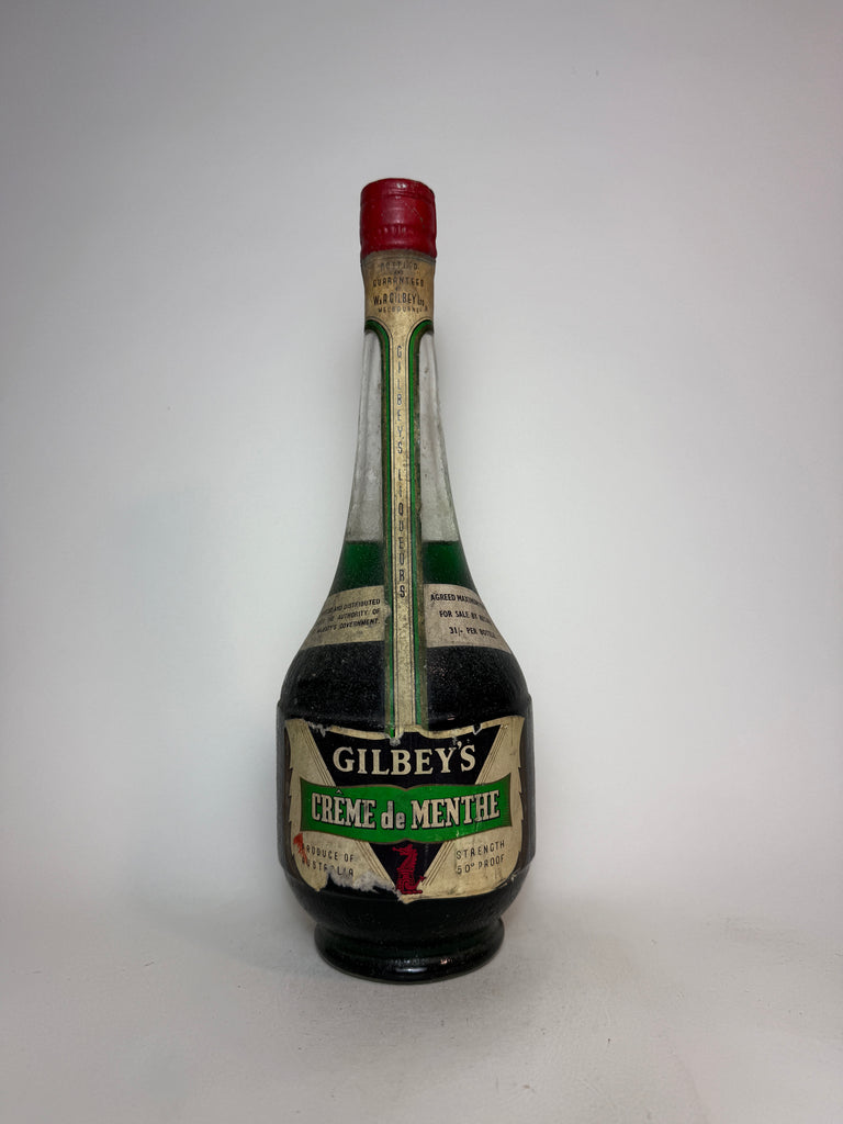 Gilbey's Crême de Menthe - 1940s (28.5%, 75cl)