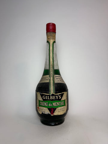 Gilbey's Crême de Menthe - 1940s (28.5%, 75cl)