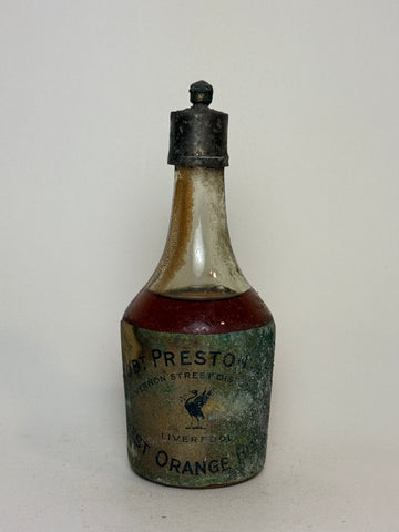 Robert Preston & Co. Finest Orange Bitters - 1930s (ABV Not Stated, 20cl)