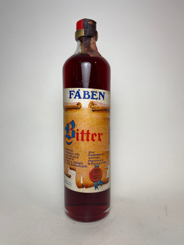 Faben Bitter - 1970s (25%, 75cl)