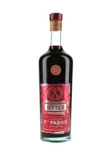 Fratelli Fabris Bitter - 1950s (21%, 100cl)