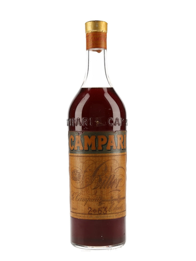 Campari Bitter - 1950s (25%, 100cl) – Old Spirits Company