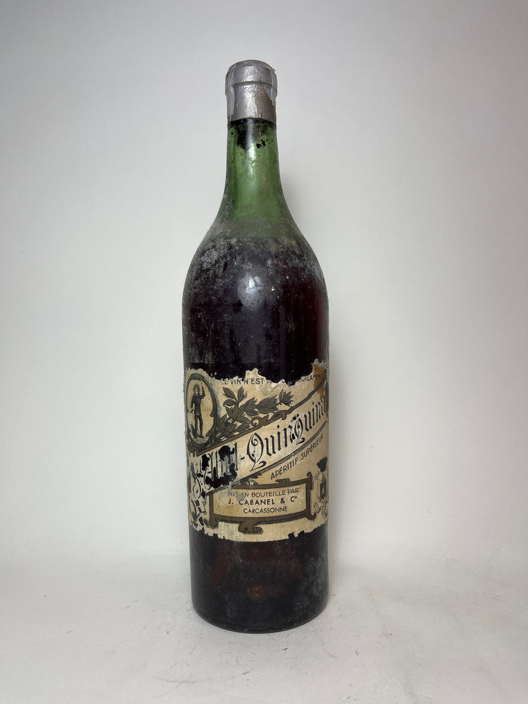 J. Cabanel & Co.'s St. Abel-Quinquina Apéritif Supérieur - 1920s (ABV Unknown, 100cl)
