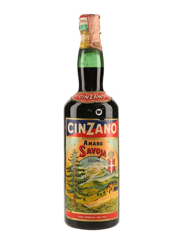 Cinzano Amaro Savoia - 1960s (38.5%, 100cl)