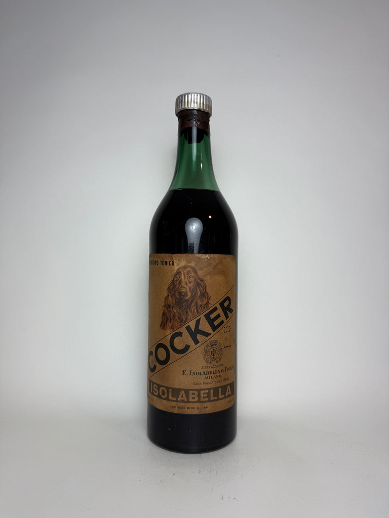 E. Isolabella Cocker Aperitivo Tonico - 1950s (21%, 100cl)