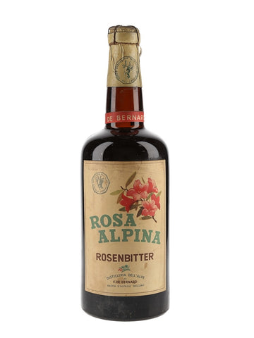 Distilleria dell'Alpe di F. de Bernard Rosa Alpina Rosenbitter - 1947-49 (27%, 100cl)