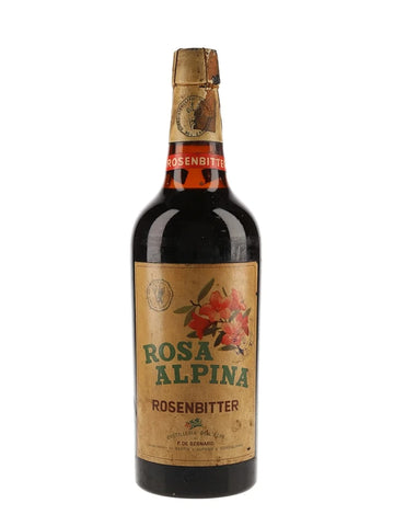Distilleria dell'Alpe di F. de Bernard Rosa Alpina Rosenbitter - 1949-59 (25%, 96cl)