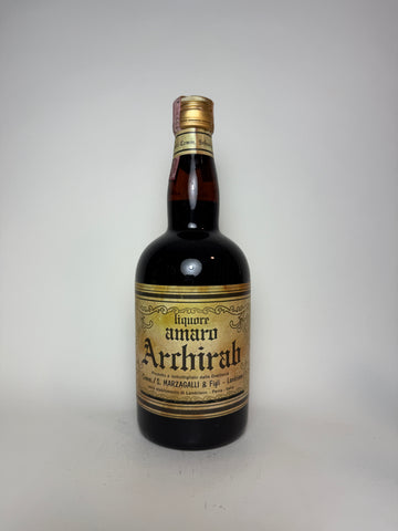 S. Marzagalli Liquore Amaro Archirab - 1970s (32%, 75cl)