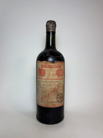 J. H. Sécrestat Bitter - 1930s (ABV Not Stated, 100cl)