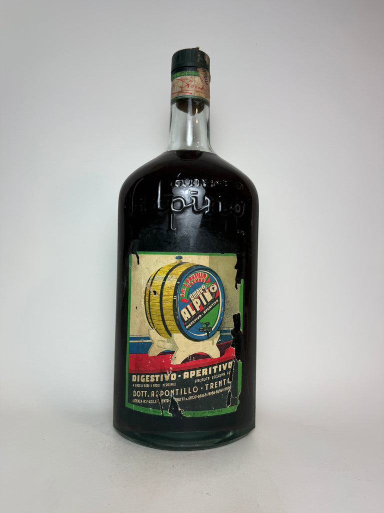 A. Pontillo Amaro Alpino - 1960s (18.5%, 200cl)