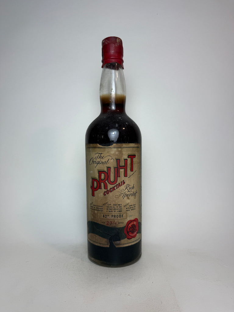 Rawlings & Sons The Original Pruht Cocktail Rich Aperitif - 1940s (24%, 75cl)